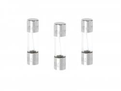 Lot De 3 Fusibles Verre 2 A, 5 X 20 Mm