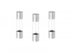 Lot De 3 Fusibles Verre 2.5 A, 5 X 20 Mm