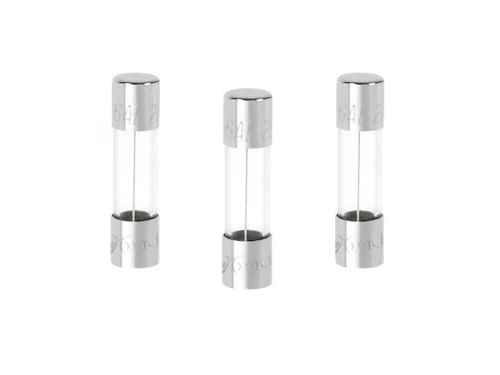 Lot De 3 Fusibles Verre 6 A, 5 X 20 Mm
