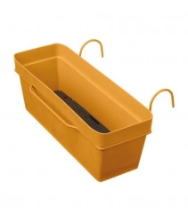 DEROMA Kit jardiniere Like curry avec réserve d'eau - Coloris jaune - 49x28cm