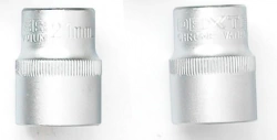 Douille acier DEXTER, Diam.21 mm, 6 pans, 1 pièces