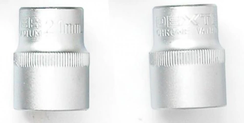 Douille acier DEXTER, Diam.21 mm, 6 pans, 1 pièces