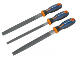 Lot De 3 Limes Assortiment Mi-Douce Dexter, 200 Mm