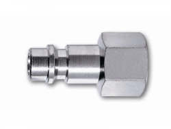 Connecteur rapide femelle 1/4 en acier, 16 bars, DEXTER