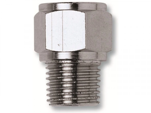 Réduction mâle/femelle 1/8" et 1/4" en laiton, 16 bars, DEXTER