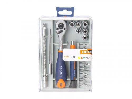 Set De Microvissage De Précision Mixte Ph/S/T, L.100 Mm Dexter