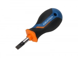 Tournevis Boule Plat 6.5, L.25 Mm Dexter