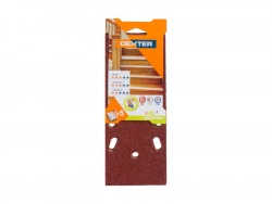 Lot De 5 Patins Abrasifs Dexter, 93 X 230 Mm, Grains 40