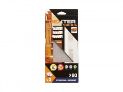 Abrasif Vibrante 115X230 Grain 80 Lot De 3 Dexter Pro