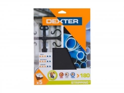 Abrasif métal 230x280 grain 180 DEXTER 5 pcs