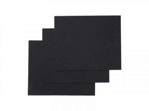 Lot de 5 feuilles abrasif métal grains 280, DEXTER, 230 x 280