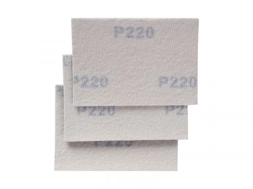 Lot de 5 feuilles abrasif bois grains 120, DEXTER, 100 x 70