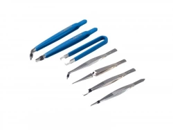 Lot De 7 Pinces Brucelles Sans Protection Électrique Dexter 856529