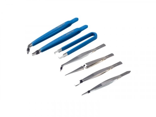 Lot De 7 Pinces Brucelles Sans Protection Électrique Dexter 856529