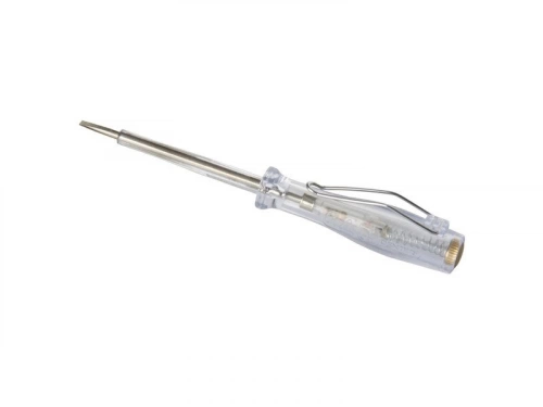 Tournevis testeur de tension Plat 3, DEXTER, L.70 mm