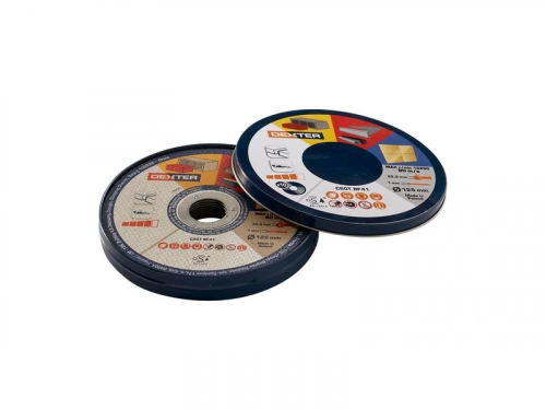 10 Disques De Coupe Pour Multimatière Dexter, Diam.125 X 1 X 22.23 Mm, T41