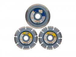 3 Disques Diamant Céramique/Béton Pour Matériaux De Construction Dexter