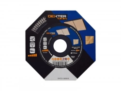 Disque Diamant Turbo Pour Carrelage Dexter Pro, Diam.115 Mm