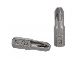 Lot De 2 Embouts De Vissage Dexter Pz3, Diam.25 Mm