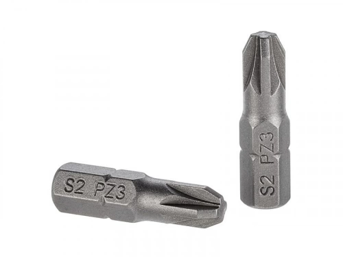 Lot De 2 Embouts De Vissage Dexter Pz3, Diam.25 Mm