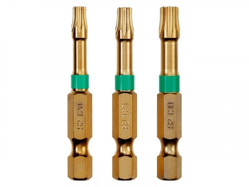 Lot De 3 Embouts De Vissage Torsion T20, 25, 30, 50 Mm Dexter Pro