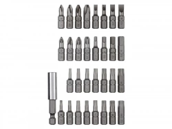 Lot De 31 Embouts De Vissage 25 Mm Et Porte Embout 54 Mm Dexter