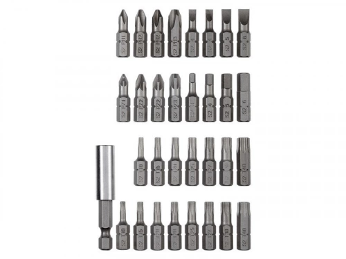 Lot De 31 Embouts De Vissage 25 Mm Et Porte Embout 54 Mm Dexter