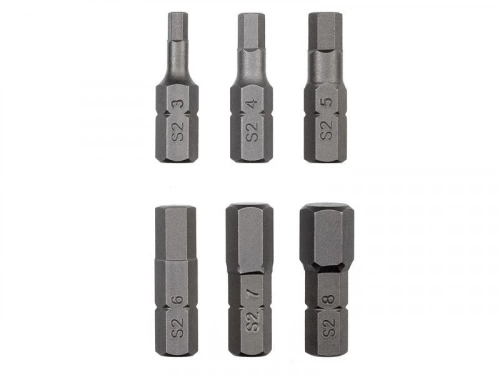 Lot De 6 Embouts De Vissage 25Mm, H3, H4, H5, H6, H7, H8, Dexter