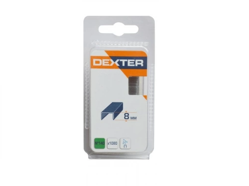 Lot De 1080 Agrafes Dexter N°140, 8 Mm
