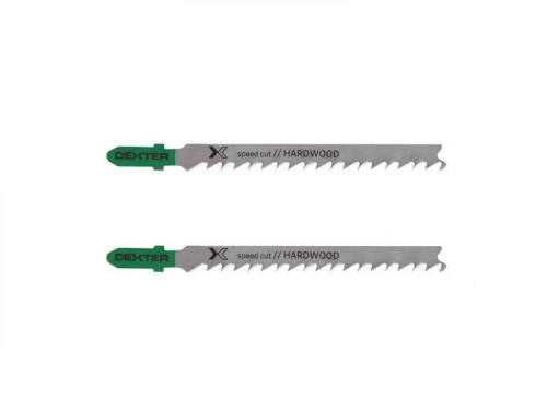 Lot De 2 Lames Pour Bois Dur Dexter Coupe Rapide 5-50 Mm