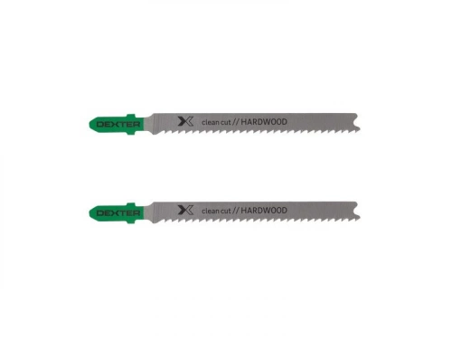 Lot De 2 Lames Pour Bois Dur Dexter Coupe Nette 3-30 Mm