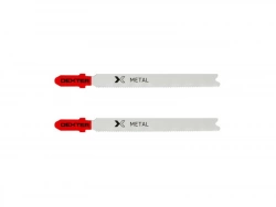 Lot De 2 Lames Pour Métal Dexter Coupe Droite 1-3 Mm