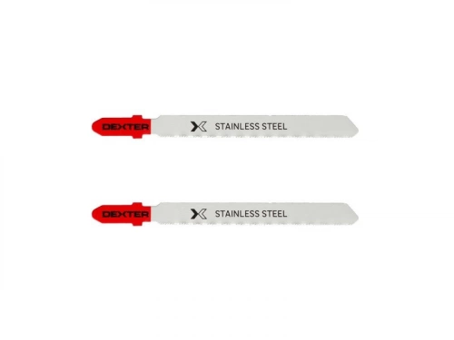 Lot De 2 Lames Inox Dexter Coupe Droite 0.5-1.5 Mm