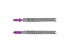 Lot De 2 Lames Pour Plexiglass Et Pvc Dexter Coupe Droite 3-30 Mm