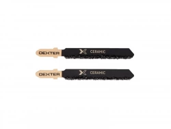 Lot De 2 Lames Pour Faïence Dexter Coupe Droite 5-10 Mm