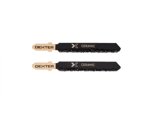 Lot De 2 Lames Pour Faïence Dexter Coupe Droite 5-10 Mm