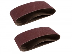 Lot De 2 Bandes Abrasives Dexter, 75 X 533 Mm, Grains 120