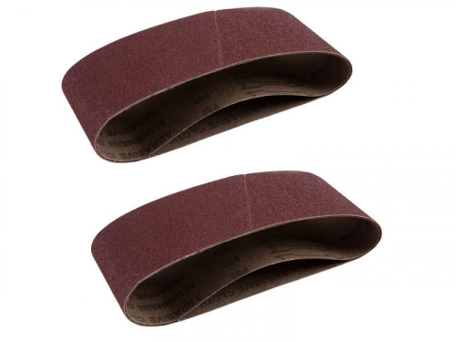 Lot De 2 Bandes Abrasives Dexter, 75 X 533 Mm, Grains 120