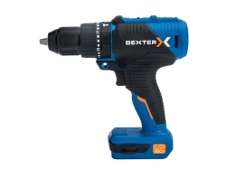 Perceuse à percussion sans fil DEXTER 20 CV 2.5 AH 2 batteries UP20