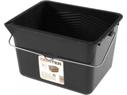 Seau à peinture, DEXTER, 8 L noir