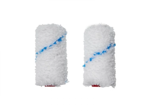 Lot de 2 mini manchons peinture pour mur lisse, DEXTER, l.60 mm