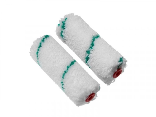 Lot De 2 Mini Manchons Toute Peinture Pour Mur Et Plafond Reliefs Dexter L.110Mm