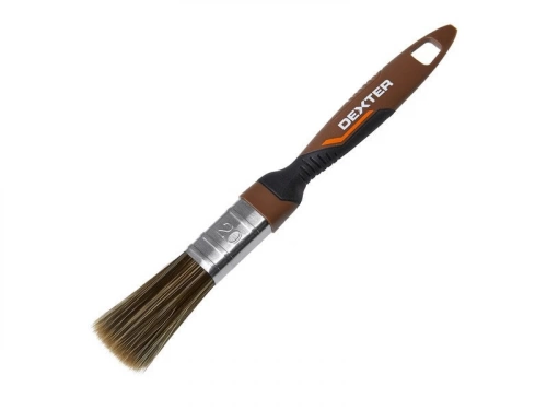 Pinceau plat bois pour huile, vernis, lasure, DEXTER, 20 mm