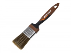 Pinceau plat bois pour huile, vernis, lasure, DEXTER, 40 mm