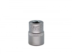 Douille 6 pans 1/4 en chrome vanadium DEXTER, diam. 13 mm