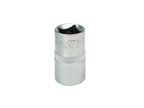 Douille 6 pans 1/2 en chrome vanadium DEXTER, diam. 15 mm
