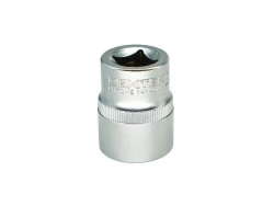 Douille 6 pans 1/2 en chrome vanadium DEXTER, diam. 22 mm