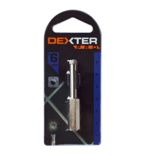 Foret verre et faïence, Diam.6 mm DEXTER PRO
