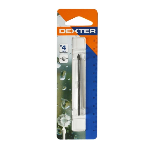 Foret verre et faïence, Diam.4 mm DEXTER
