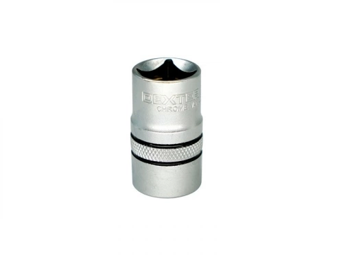 Douille 12 pans 1/2 en chrome vanadium DEXTER PRO, diam. 15 mm
